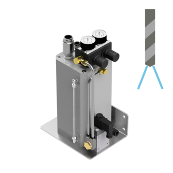 MMS_internal_std Aerosolbooster AB 250 Standard als Symbolbild für die Innere Zuführung mit TKM MMS Geräten